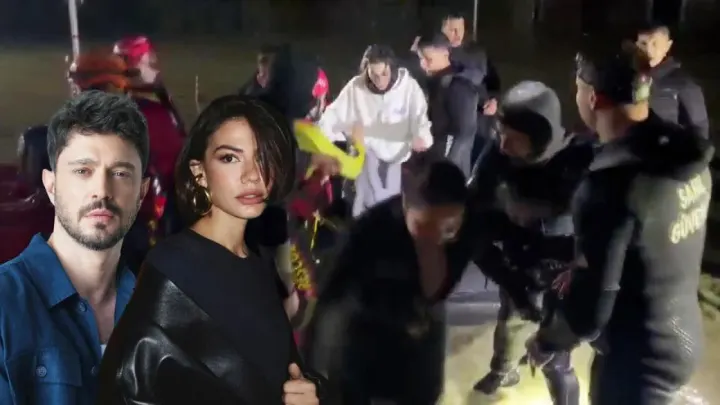 Murat Boz ve Demet Özdemir Selde Mahsur Kaldı! Botlarla Tahliye Edildiler