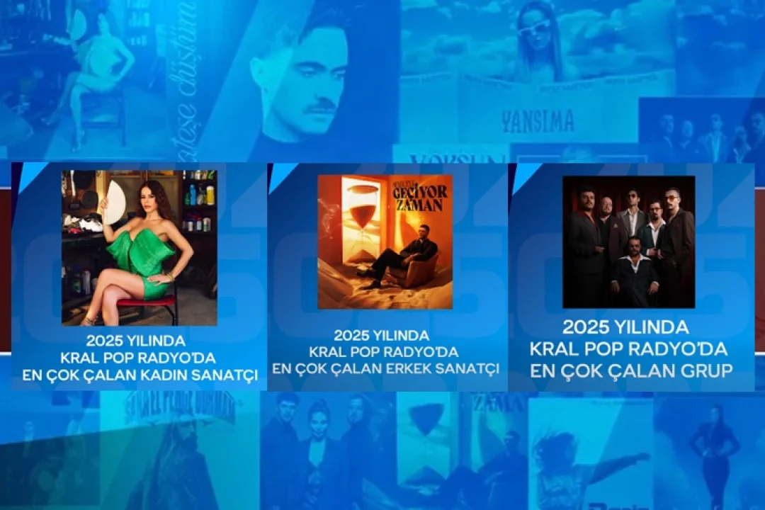 Kral Pop Radyo, 2025'in En Popüler Sanatçılarını Açıkladı