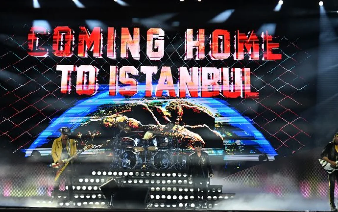 Scorpions İstanbul Konserinde 60. Yıl Coşkusu: Tüpraş Stadyumu'nda Unutulmaz Gece