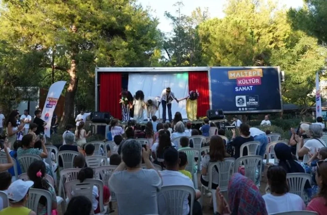Maltepe'de Çocuklara Yönelik Tiyatro Eğlencesi